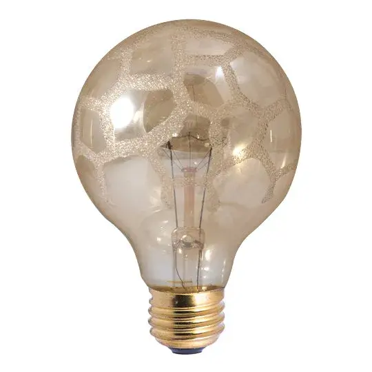 G25 Amber Marble Incandescent Globe Bulb - Image 1