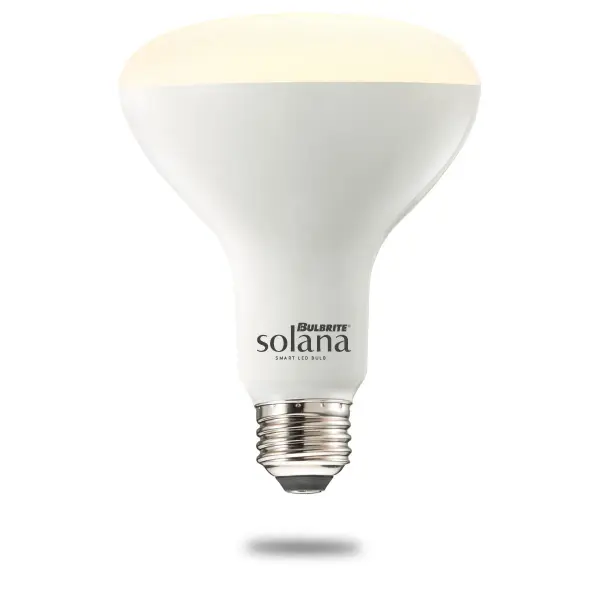 The Bulbrite Solana smart LED bulb offers app and voice control via Alexa or Google Assistant without requiring a hub. Energy-efficient 8W design replaces 65W incandescent bulbs while providing 650 lumens and tunable white light for any mood or task.