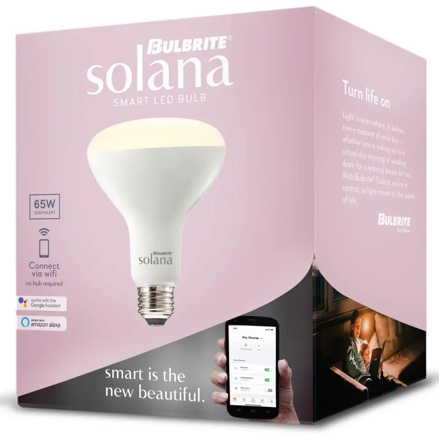Bulbrite Solana Smart LED Tunable White BR30 Bulb - Image 2