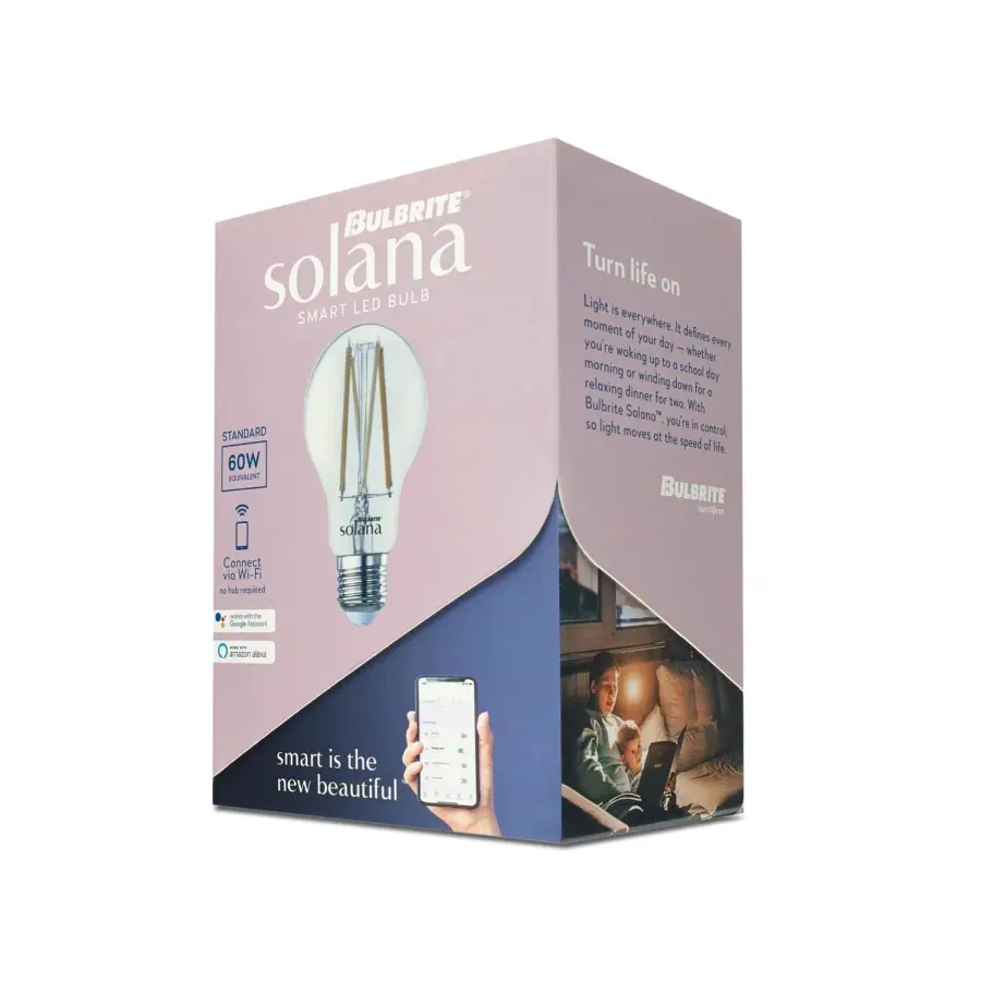 Bulbrite Solana Smart LED Filament Bulb - Tunable White - Image 2