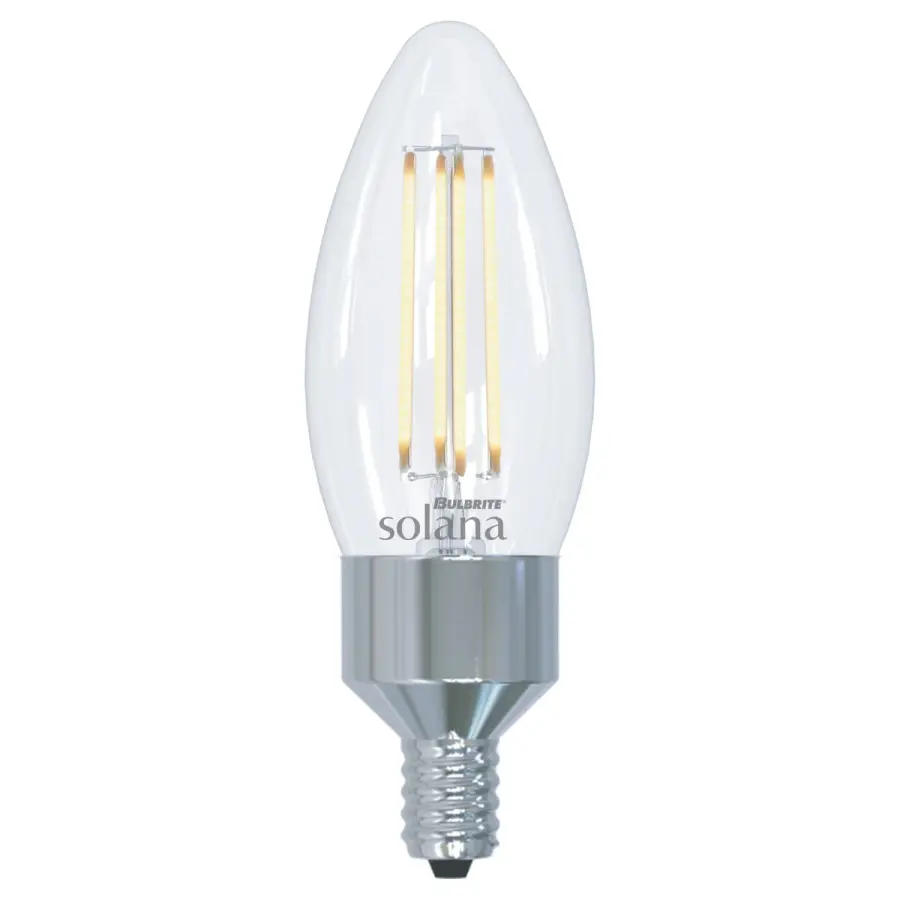 Bulbrite Solana Smart LED Filament Bulb - Tunable White B11 - Image 1
