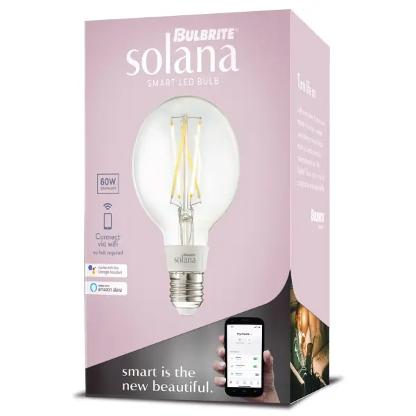 Bulbrite Solana Smart LED G25 Globe Bulb - Image 3