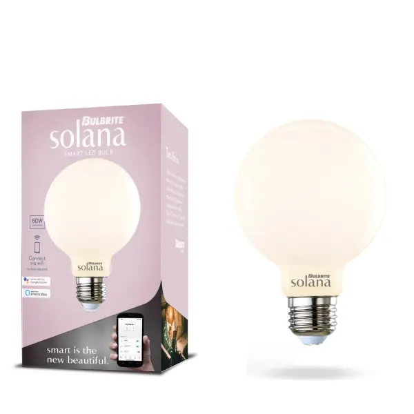 Bulbrite Solana Smart LED G25 Globe Bulb - Tunable White - Image 3