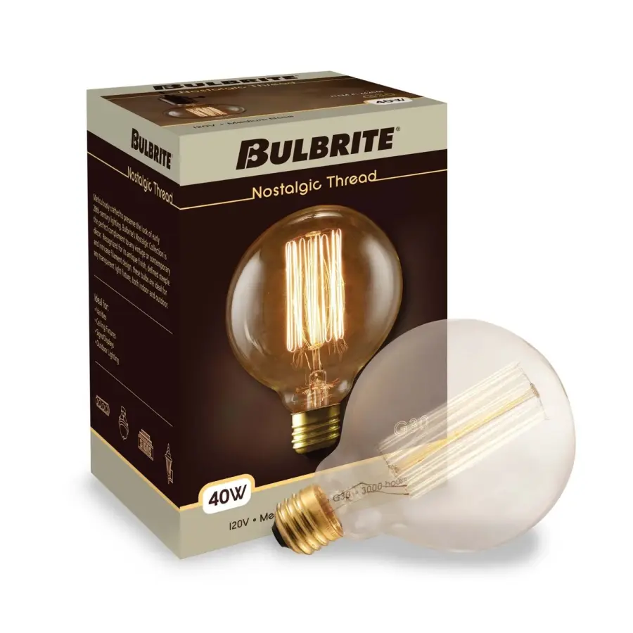 G30 Nostalgic Thread Incandescent Bulb - Image 2