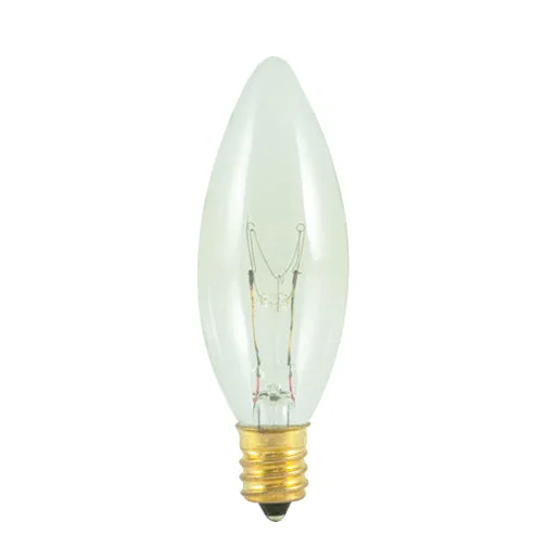 Torpedo B8 Incandescent Bulb - 15W Clear
