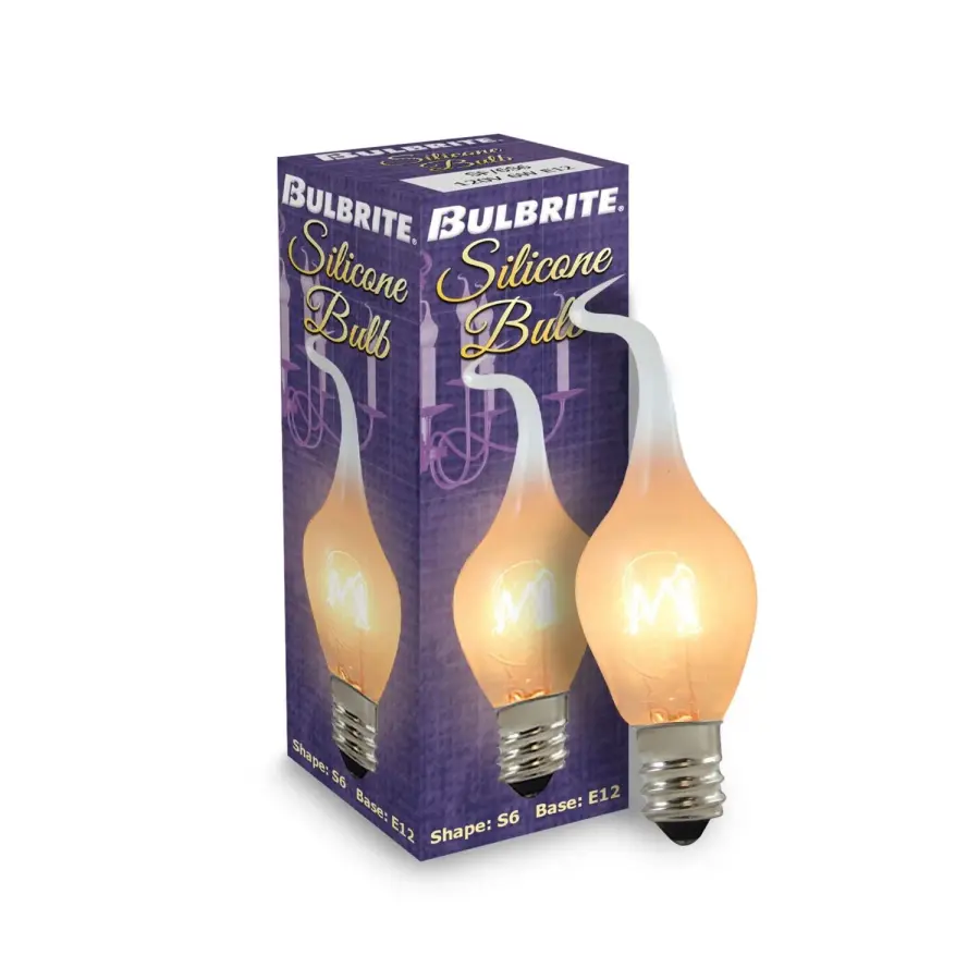 S6 Silicone Flame Incandescent Bulb - Image 2
