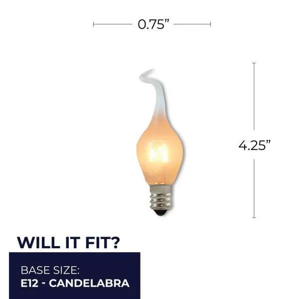 S6 Silicone Flame Incandescent Bulb - Image 5