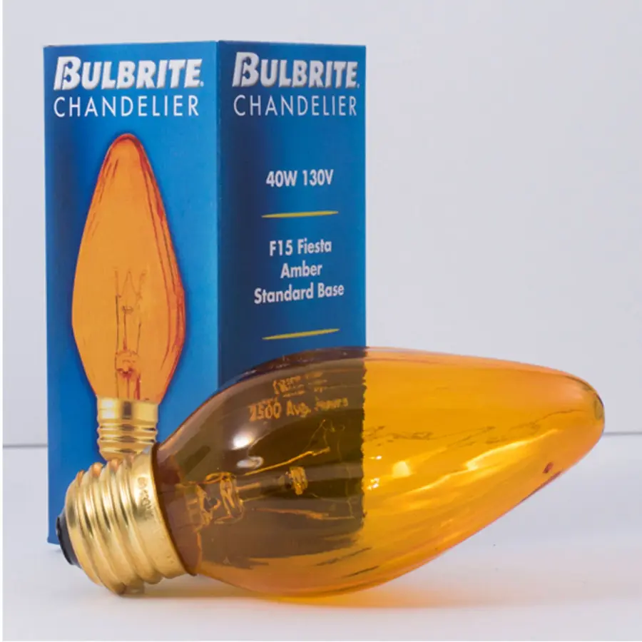Fiesta Amber F15 Incandescent Bulb - Image 2