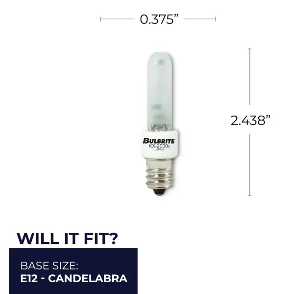 KX-2000 60W T3 Krypton Xenon Bulb - Image 4