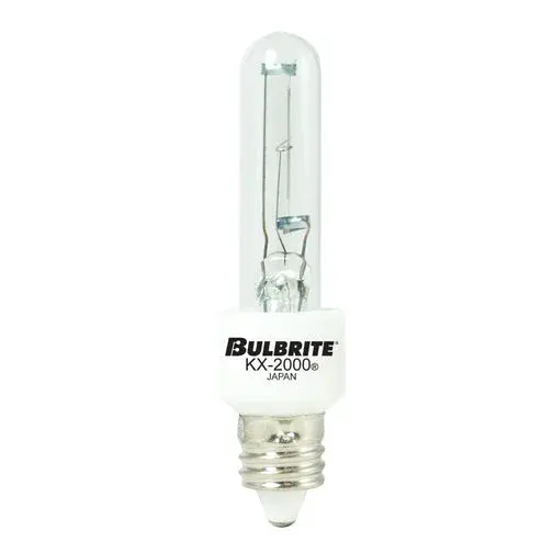 The KX-2000 combines krypton-xenon gas technology for 30% brighter, whiter light than standard incandescent bulbs. With 560 lumens and warm 2700K color temperature, it's perfect for decorative fixtures while lasting 3x longer.