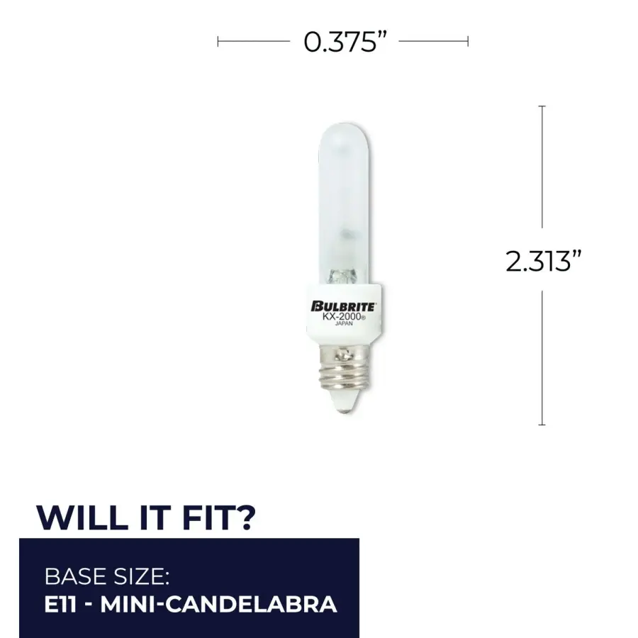 KX-2000 40W T3 Krypton Xenon Bulb - Image 4