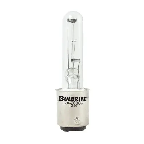 The KX-2000 delivers 30% brighter, whiter light than traditional incandescent bulbs with its exclusive Krypton/Xenon gas blend. Perfect for decorative fixtures, this dimmable 20W bulb lasts 3x longer while providing warm 2700K illumination.