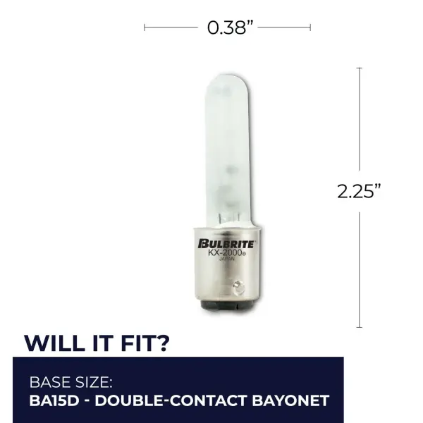 KX-2000 40W T3 Krypton Xenon Bulb - Image 4