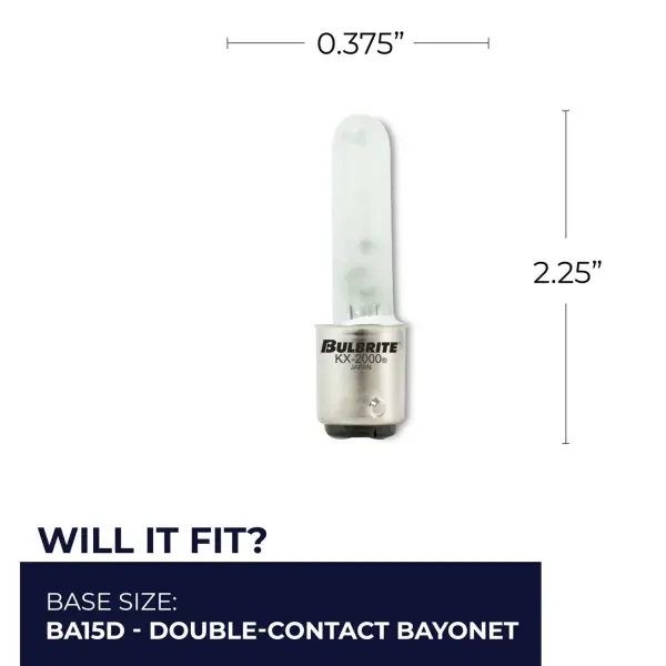 KX-2000 60W T3 Krypton Xenon Bulb - Image 4