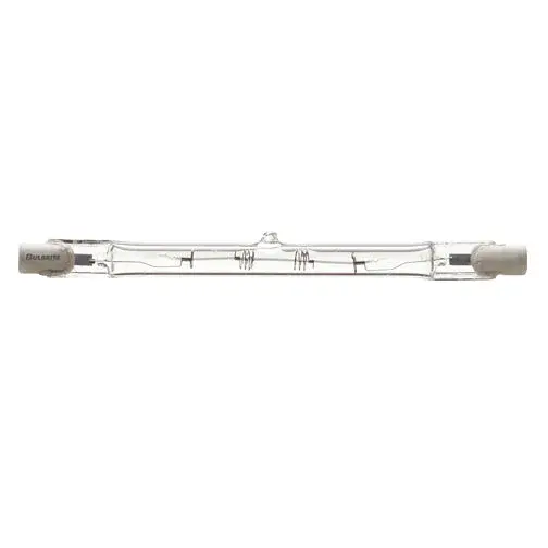 Professional-grade double-ended halogen bulb delivering bright, crisp light for recessed fixtures. Ideal for task lighting, retail displays, and commercial applications requiring high-intensity illumination.