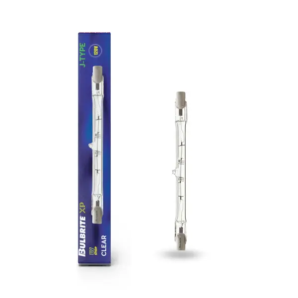 Professional-grade double-ended halogen bulb delivering bright, crisp light for recessed fixtures. Ideal for task lighting, retail displays, and commercial applications requiring high-intensity illumination. - alternate view