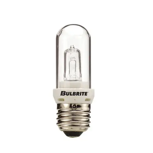 This T8 halogen bulb delivers bright, warm light with enhanced safety through its double envelope construction. The E26 base ensures compatibility with standard fixtures, making it ideal for task lighting applications.