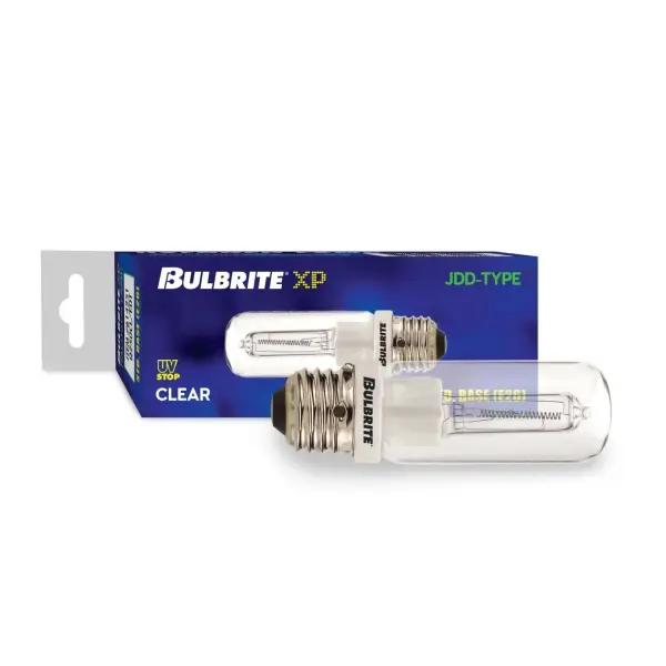 This 250W T10 halogen bulb delivers bright, crisp light with excellent color rendering. The double envelope design provides added safety and durability. Ideal for task lighting, workshops, and commercial applications requiring high output. - alternate view