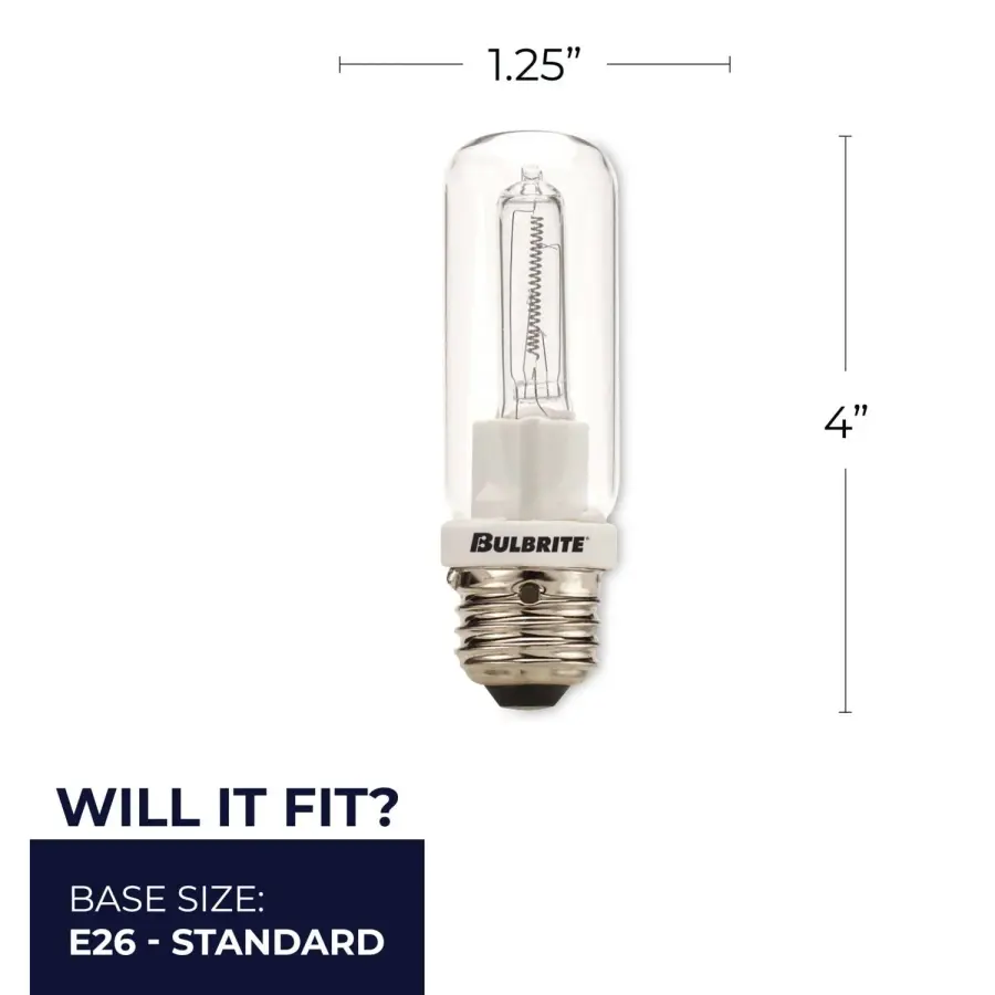250W T10 Halogen Double Envelope Bulb - Image 4
