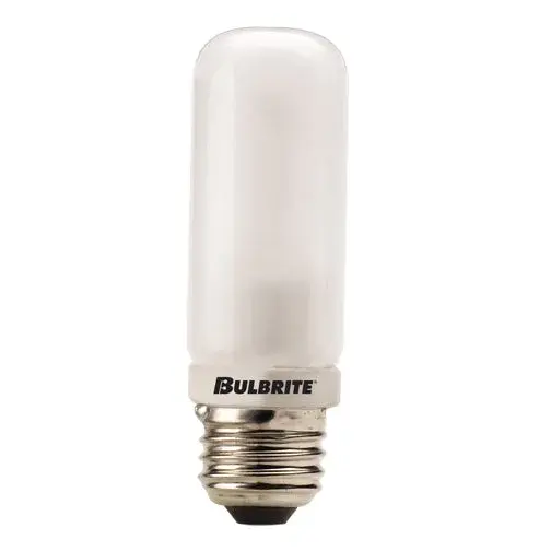 This 250W T10 halogen bulb delivers bright, warm light ideal for task-oriented spaces. The frosted finish provides even light distribution while the E26 base ensures compatibility with standard fixtures.