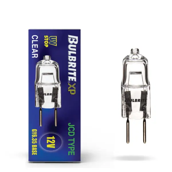 This 20W T3 halogen bulb delivers 235 lumens of warm, soft white light (2900K) with excellent color rendering. The clear finish provides even illumination without glare, making it ideal for under-cabinet, display, and task lighting applications. - alternate view