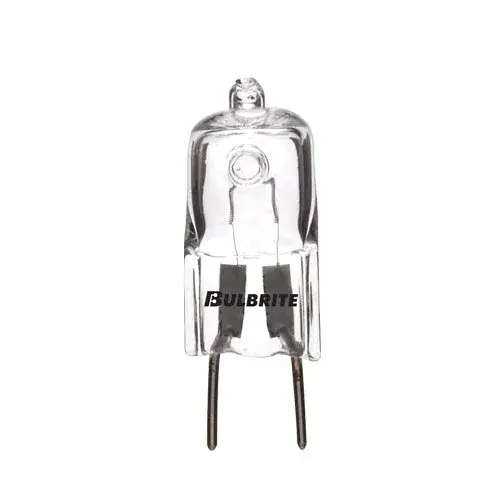 This JC bi-pin halogen bulb delivers bright, focused light ideal for under-cabinet fixtures, display lighting, and task applications. The compact T4 size fits tight spaces while providing excellent color rendering.