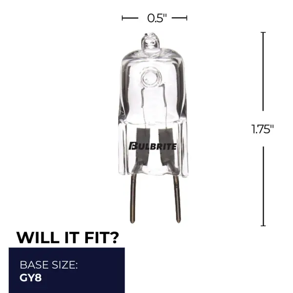 50W T4 JC Bi-Pin Halogen Bulb - Image 4