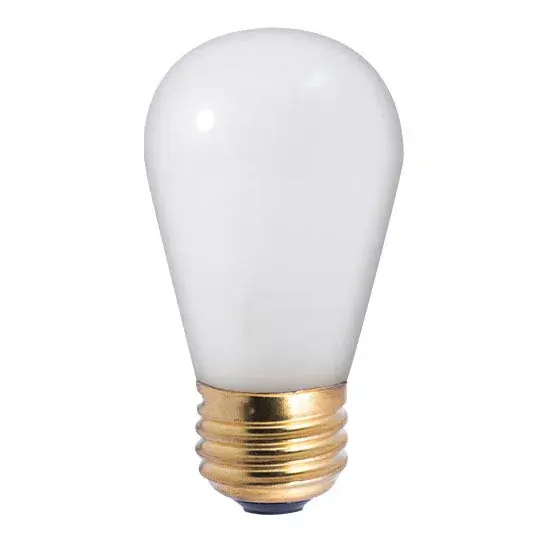 S14 Incandescent Sign Light Bulb - Frost Finish - Image 1