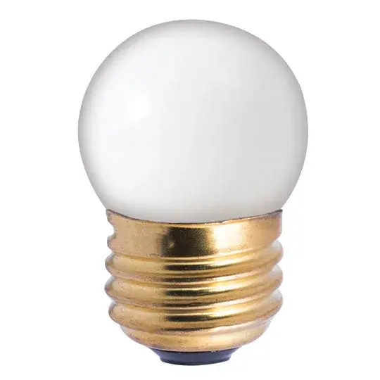 S11 Ceramic White Incandescent Bulb - Image 1