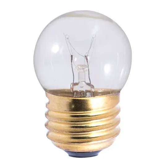 S11 Incandescent Sign Light Bulb - 7.5W Clear - Image 1