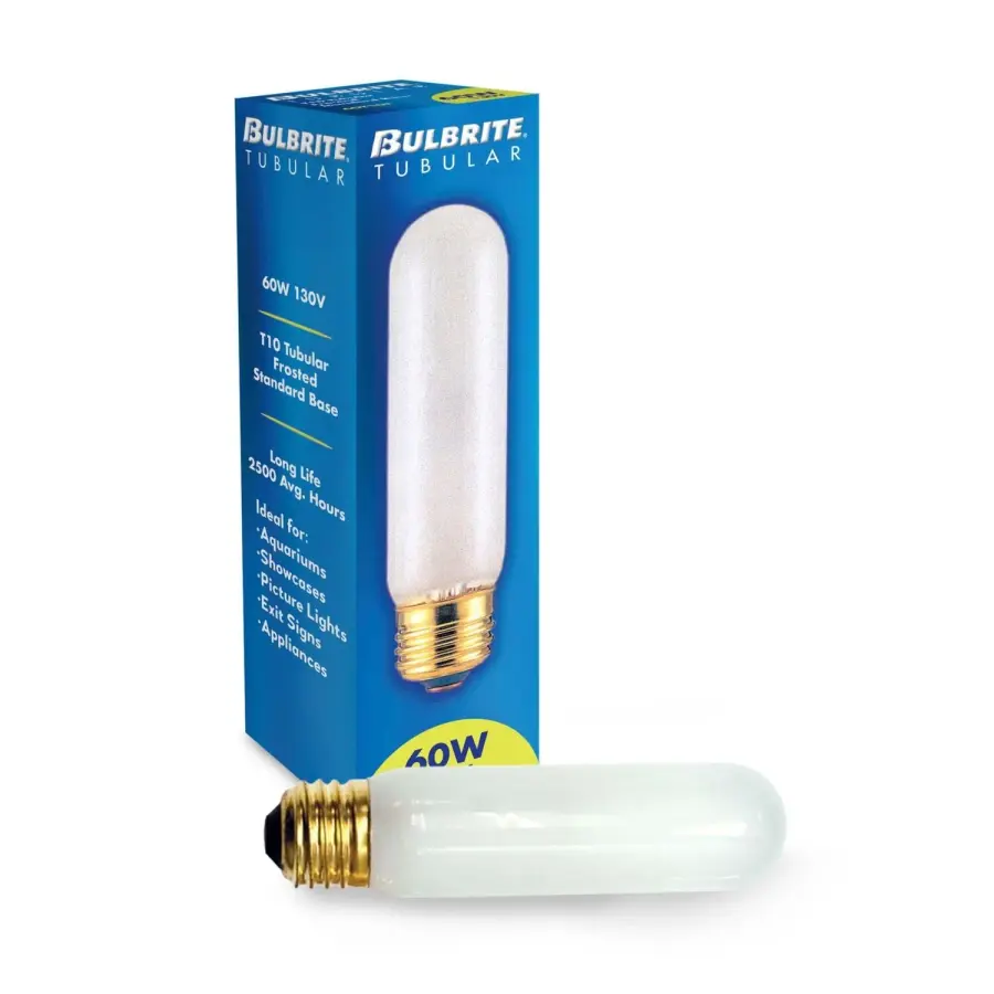 60W T10 Tubular Frost Incandescent Bulb - Image 2