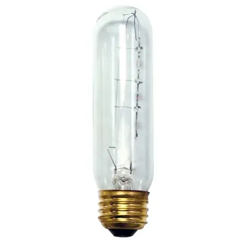 This 40W T10 tubular bulb delivers warm white light ideal for showcase, aquarium, and appliance lighting. Features full dimmability and E26 standard base for easy installation in various fixtures.