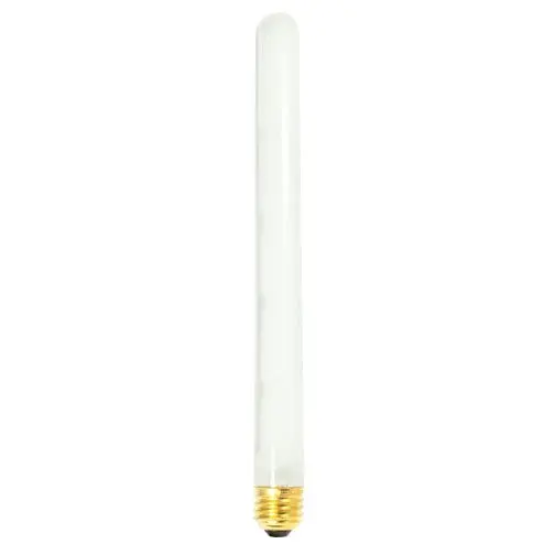40W T8 Tubular Incandescent Bulb - Frost Finish - Image 1