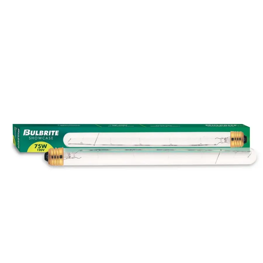 75W T8 Tubular Clear Incandescent Bulb - Image 2