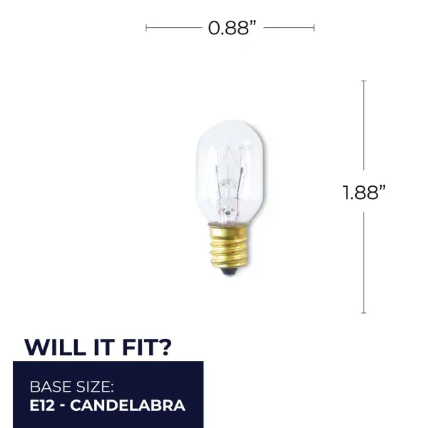 15W T7 Tubular Clear Incandescent Bulb - Image 4