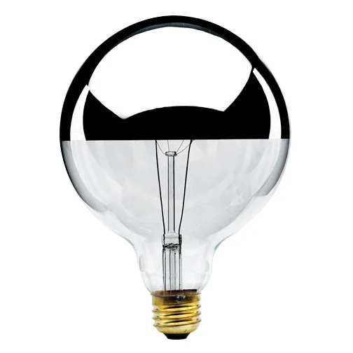 G40 Half Mirror Globe Bulb