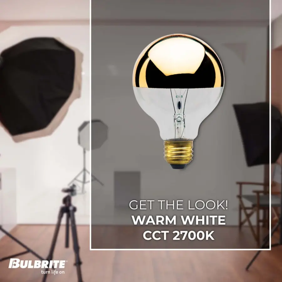 G25 Half Gold Globe Bulb - Image 3