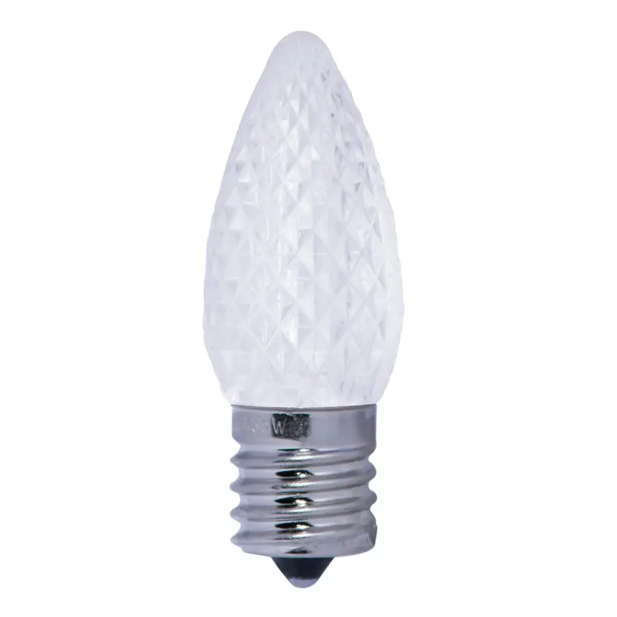 C9 Clear LED Replacement Bulb - Image 1