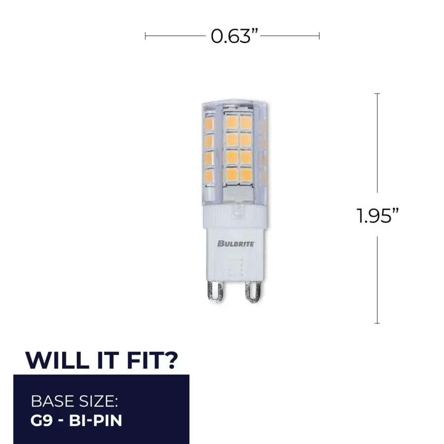 LED G9 Mini Bulb - 3.5W Soft White (3000K) - Image 5