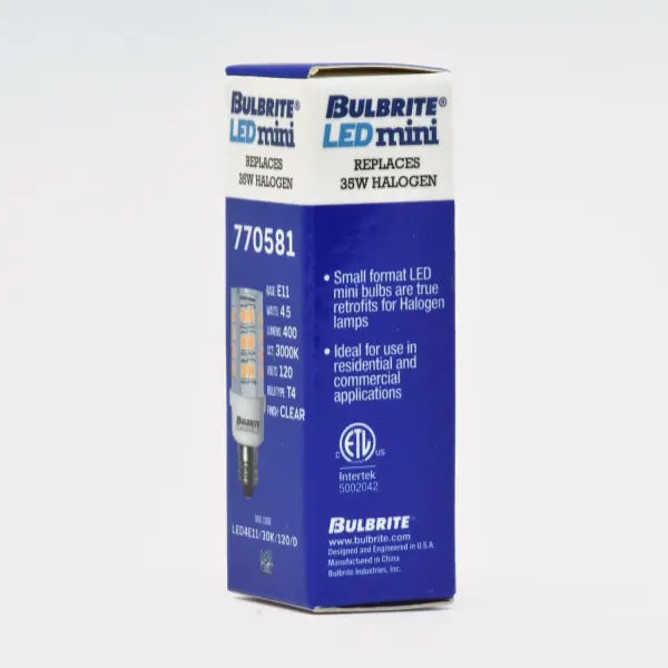LED T6 Mini Bulb - 4.5W (40W Equivalent) Soft White 3000K - Image 3
