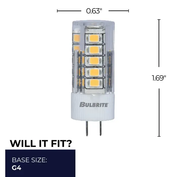 3W LED G4 Mini Bulb - 2700K Warm White - Image 5