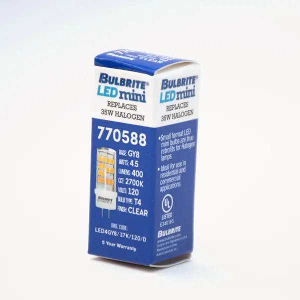 LED T6 Mini Bulb - 4.5W GY8 Base - Image 3