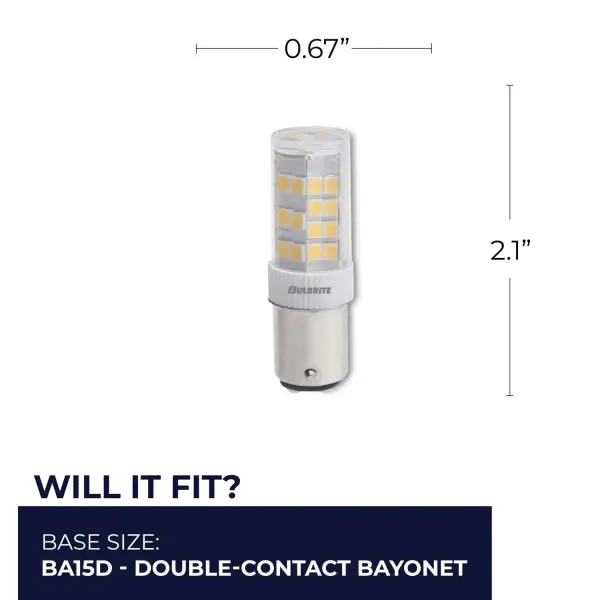 Specialty Minis 4.5W LED Bayonet Bulb - Image 4