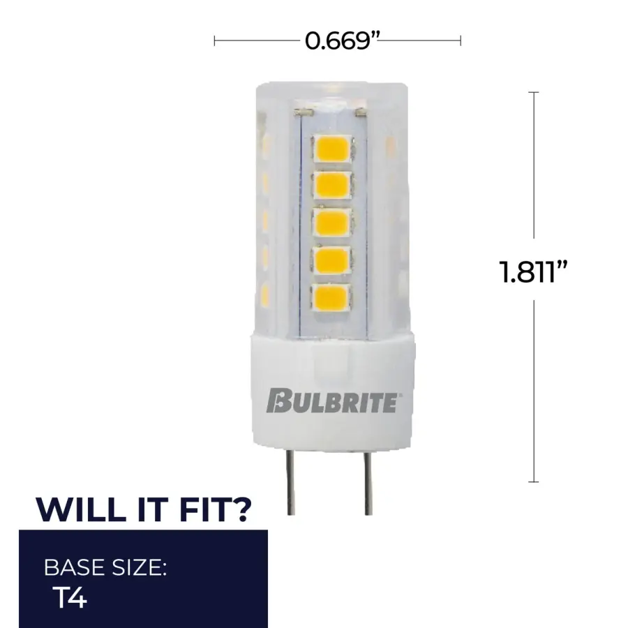 4.5W LED G4 Mini Bulb - 2700K Warm White - Image 5