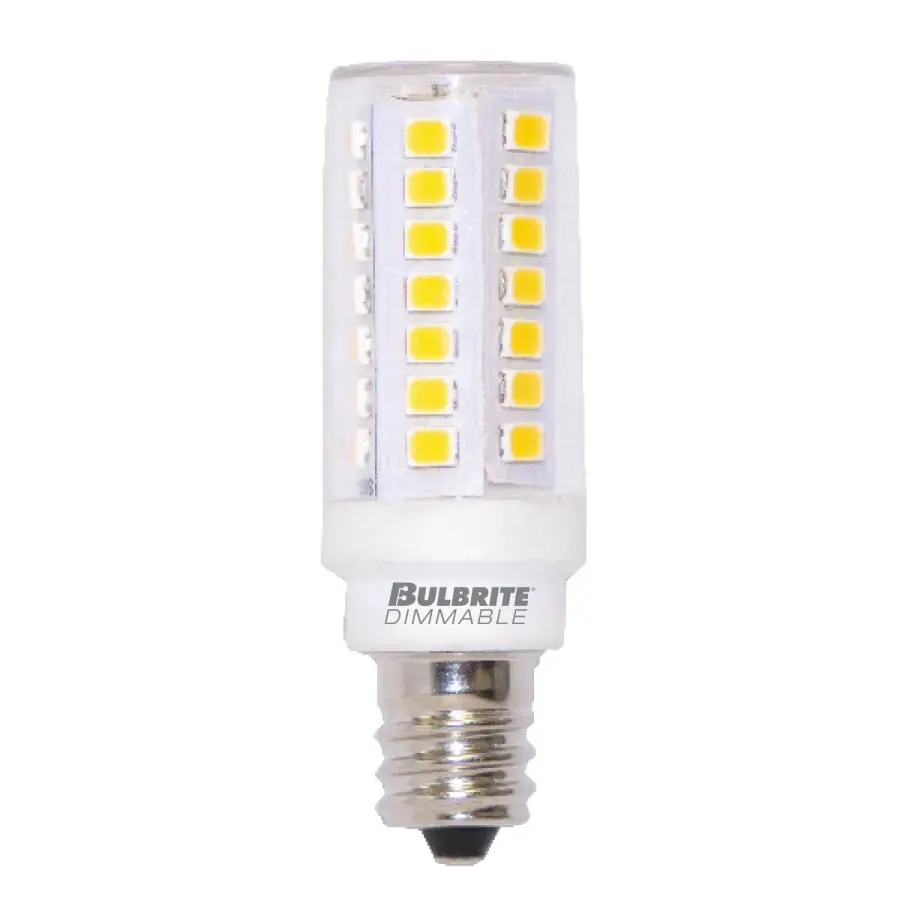5W LED T6 Candelabra Bulb - Soft White 3000K - Image 1