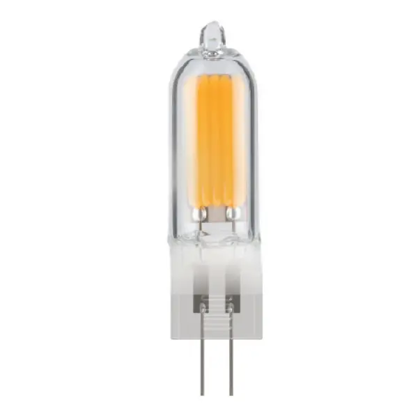 This 1.8W LED G4 wafer bulb delivers warm 3000K light as a true retrofit replacement for traditional halogen and xenon lamps. Its single-source design makes it ideal for visible bulb applications in both residential and commercial settings.