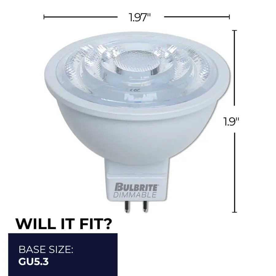 6W LED MR16 Dimmable Bulb - 2700K Warm White - Image 7