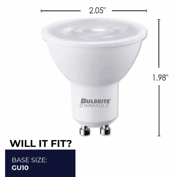 6W LED PAR16 GU10 Dimmable Bulb - 3000K Soft White - Image 7