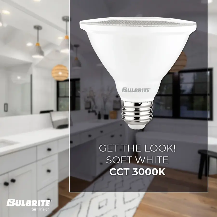 PAR20 LED Flood Bulb 7W 3000K Dimmable - Image 4