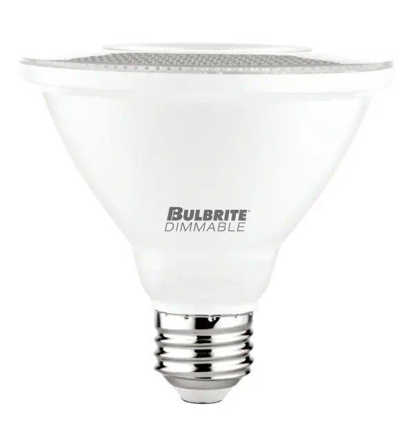 This PAR30 short neck LED bulb delivers warm 3000K light with smooth dimming capability and wet location rating. Perfect for both residential and commercial applications with 25,000-hour lifespan and energy-efficient performance.